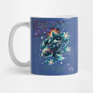 Abstract Koi Fish Mug